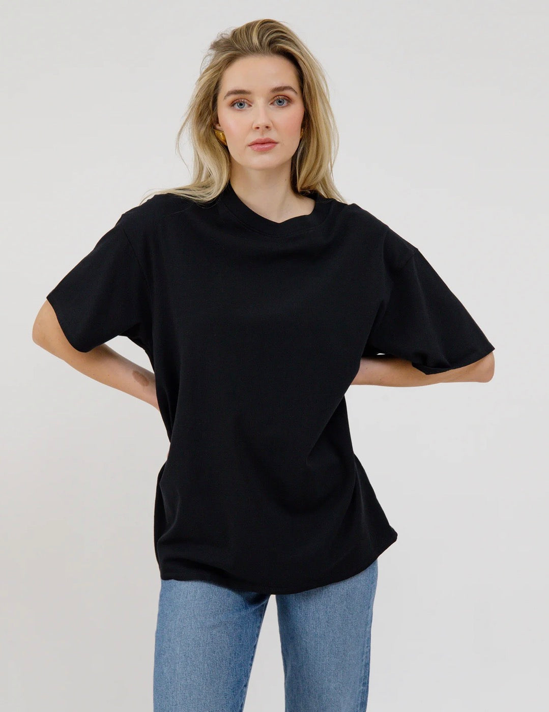 Boxy Tee by Brunette the Label