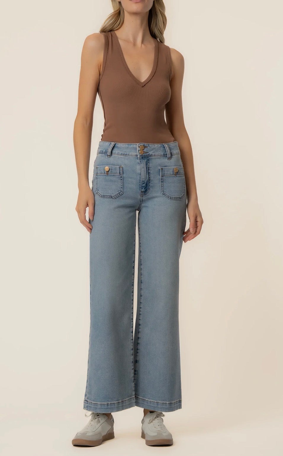 Kut From The Kloth Meg Wide Leg High Rise Fab Ab