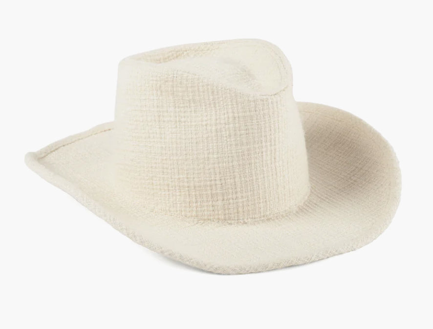 Lack of Color Tweed Fedora Hat