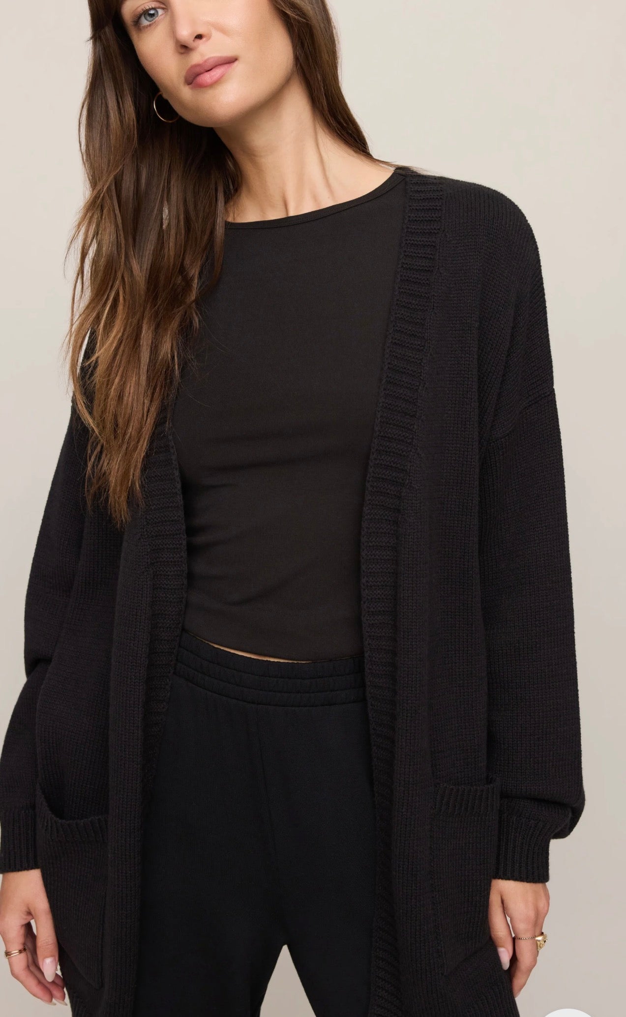 Sanborn Open Cardigan