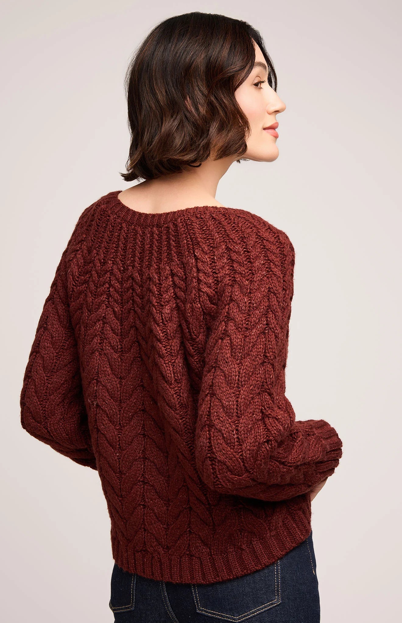Lorenzo Cable Knit Sweater