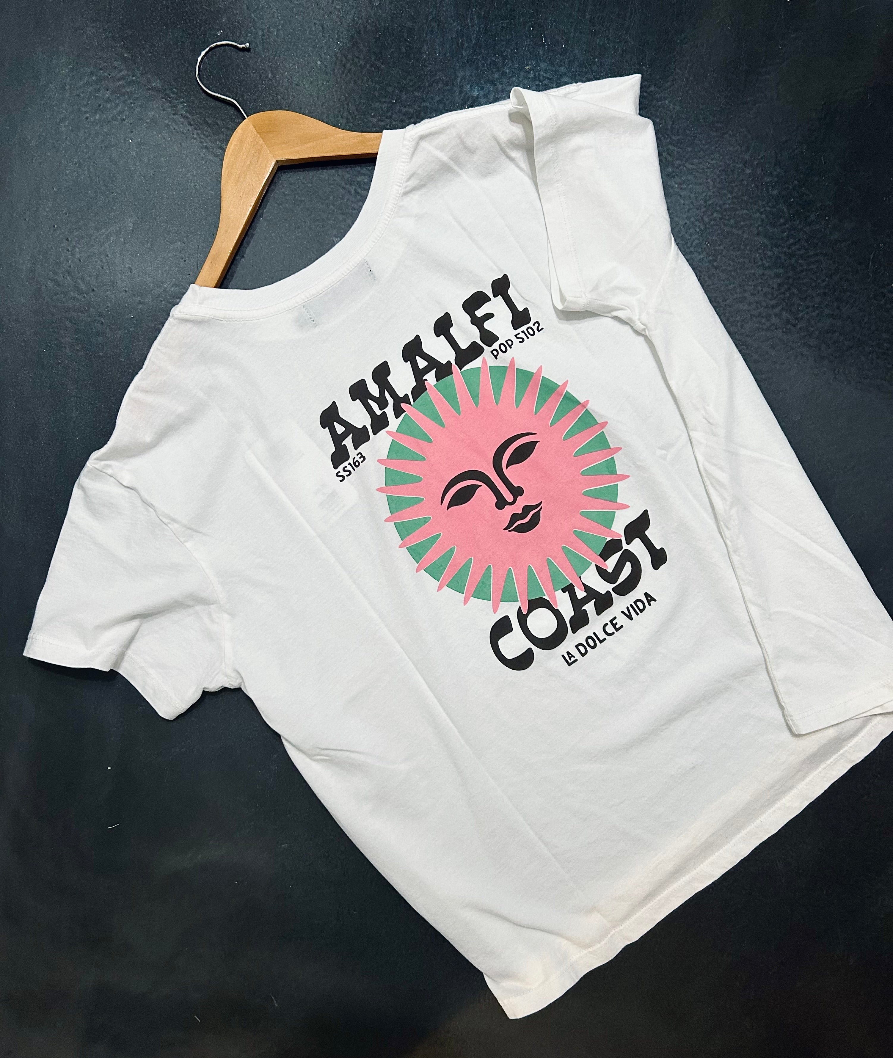 Amalfi Sun Graphic Tee by Girl Dangeous