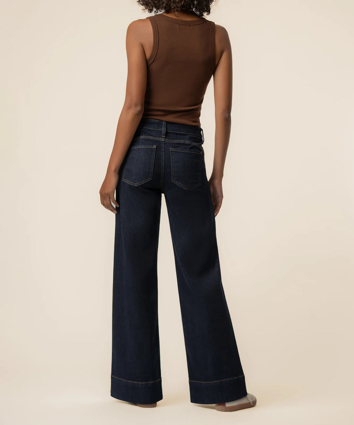 Kut From the Kloth Maya High Rise Fab Ab Wide Leg Back Darts