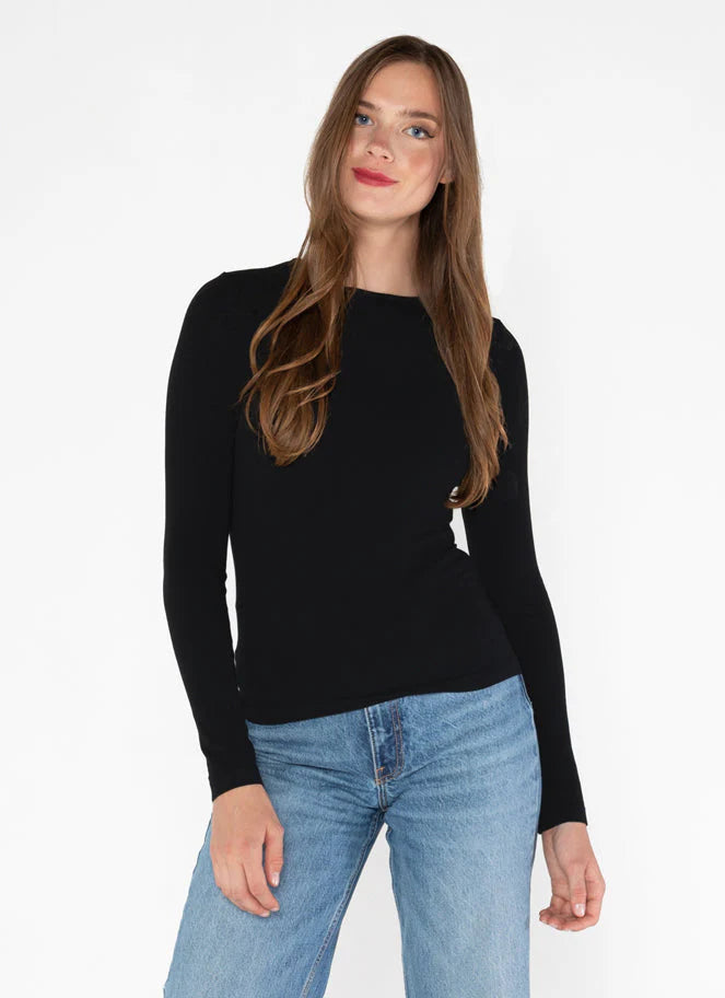 Bamboo Long Sleeve Crewneck by C'est Moi