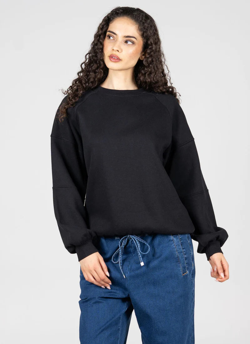Oversized Crewneck Sweater by C'est Moi