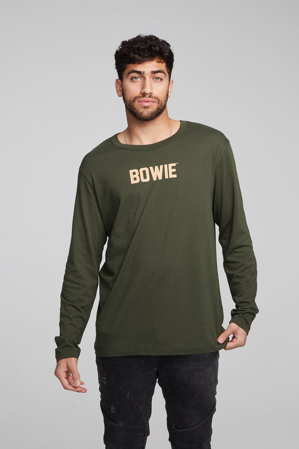 Men's Long Sleeve Bowie Graphic Tee