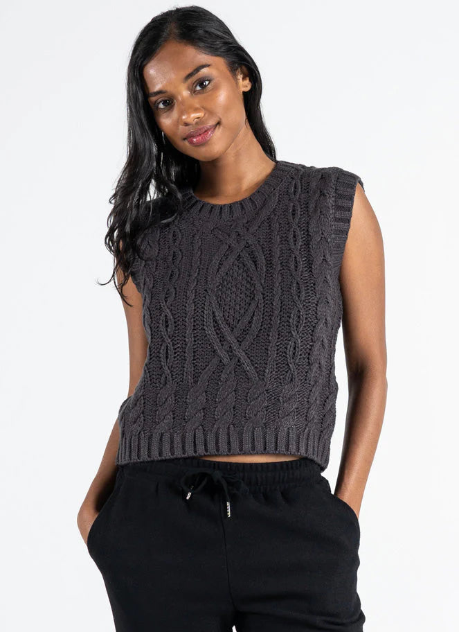 Cable Vest by C'est Moi