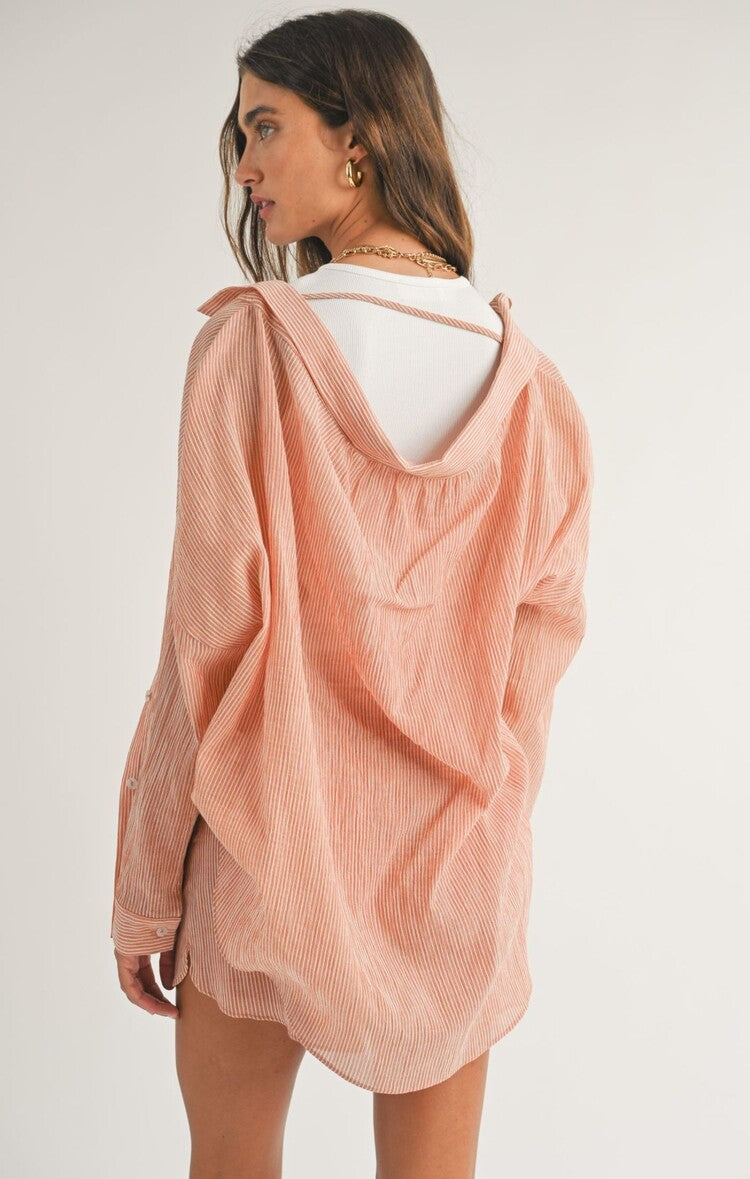 Canyon Land Slouchy Back Shirt by Sage the Label