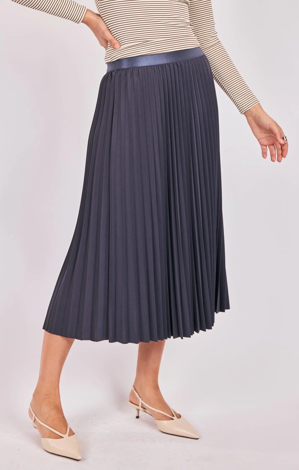Full of Charm Pleated Skirt