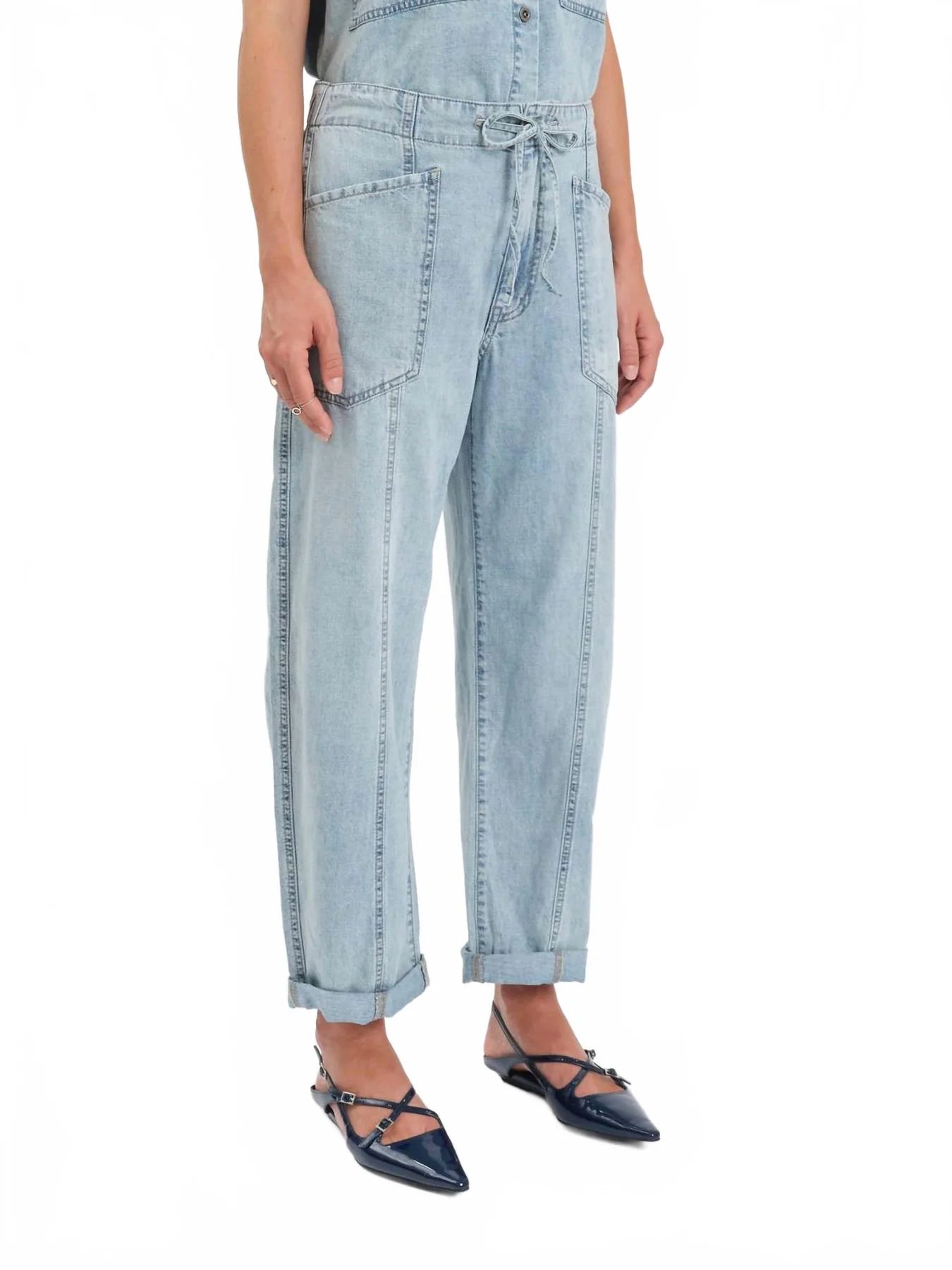 DAZE Villa Barrel Leg Pant