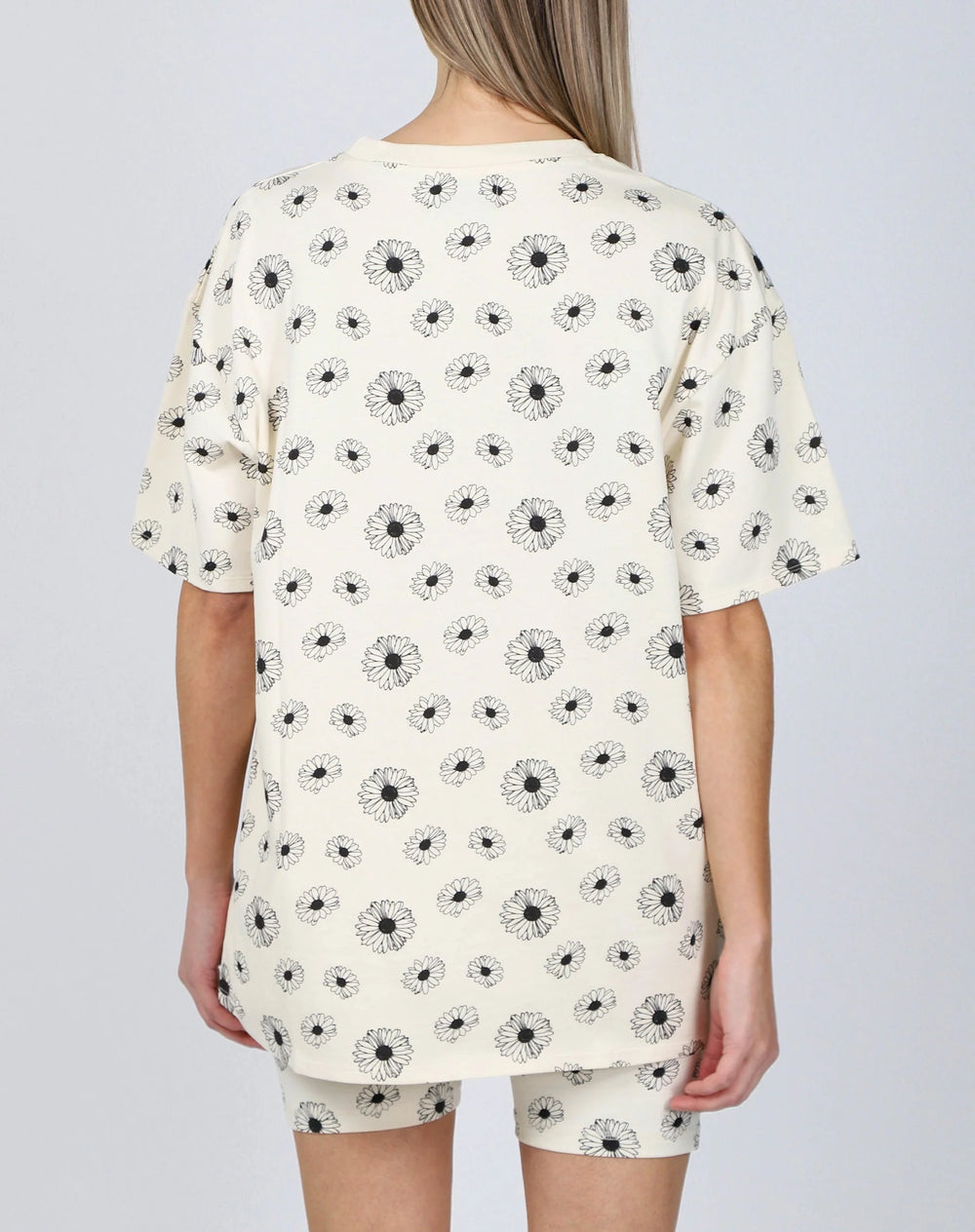 All Over Daisy Print Tee by Brunette The Label