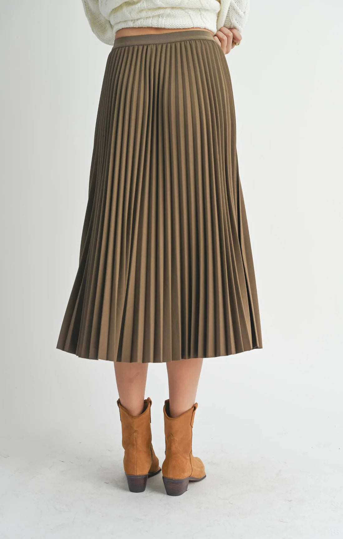 Full of Charm Pleated Skirt