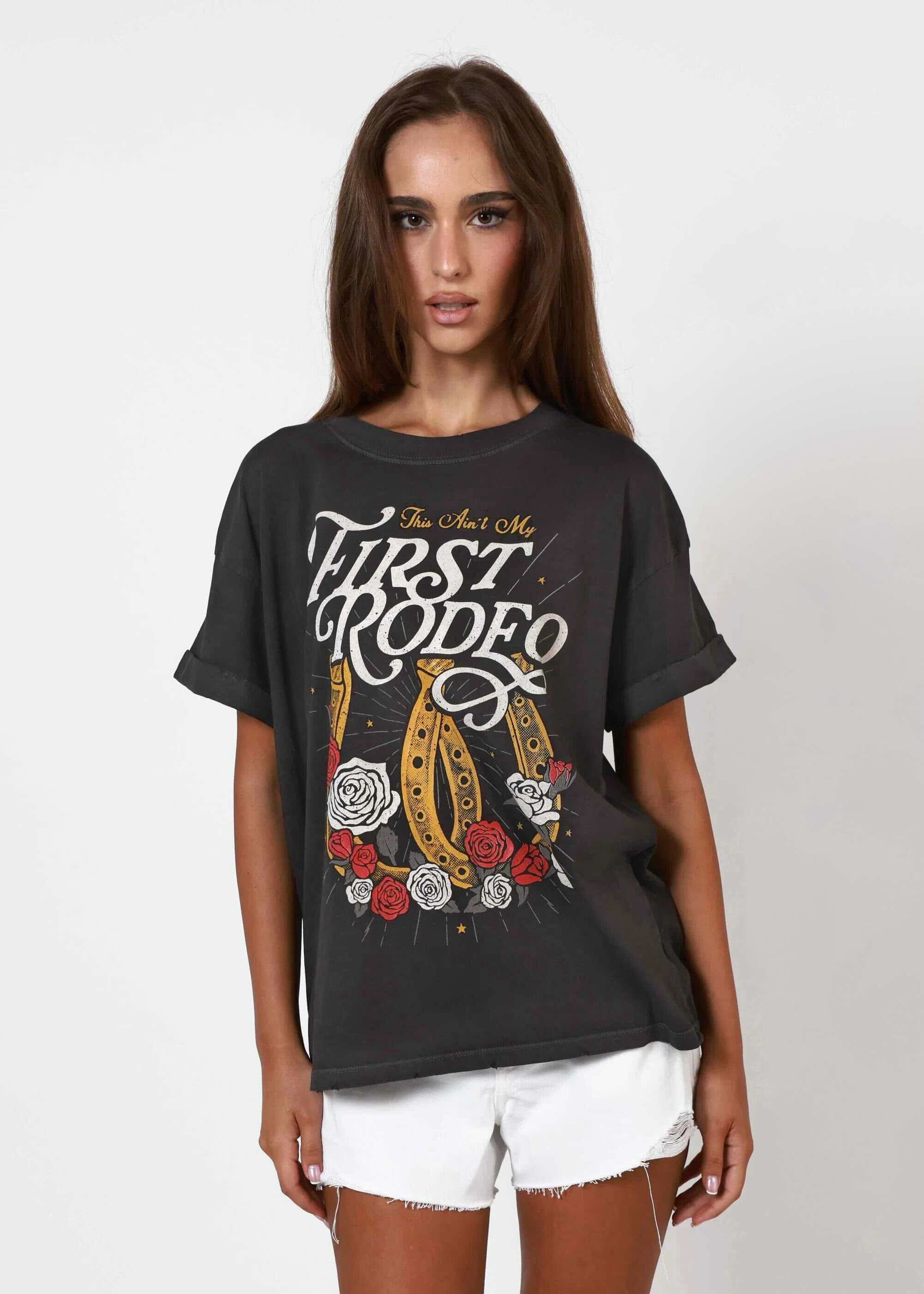 First Rodeo Boyfriend Tee