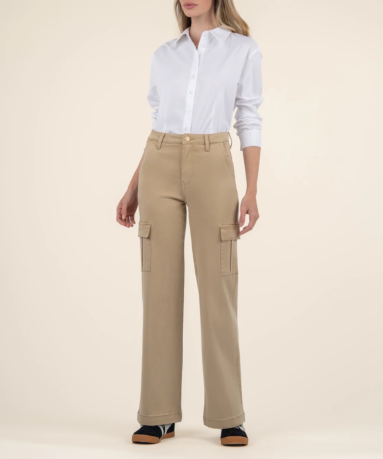 Kut From The Kloth Miller High Rise Wide  Leg Cargo Pants