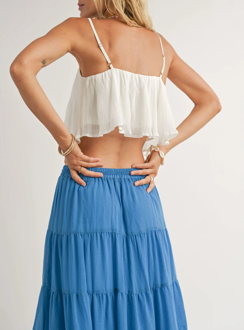 Main Squeeze Tank with Hankie Hem by Sadie and Sage