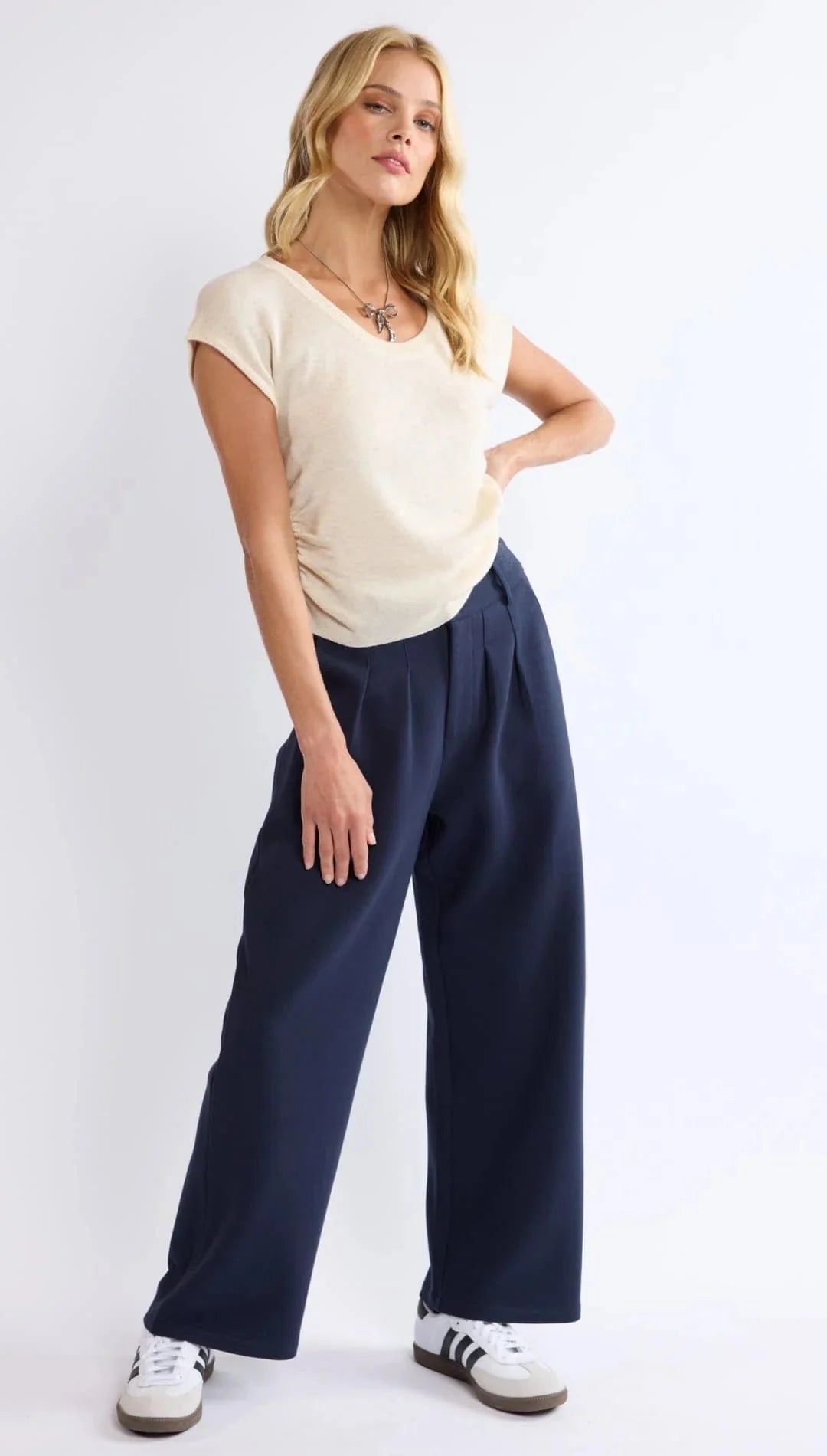 Innocence Pleat Front Trouser