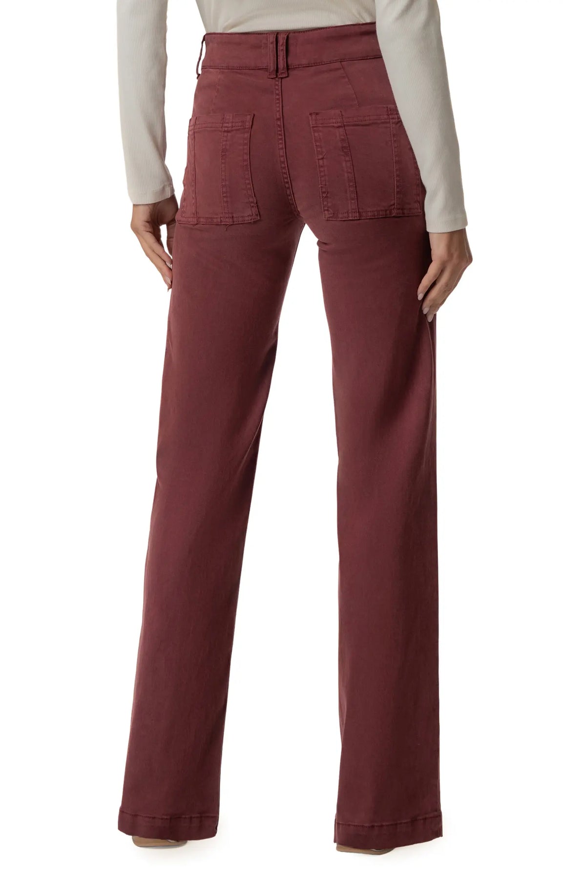 Kut From The Kloth Jodi High Rise Straight Leg Porkchop Pocket