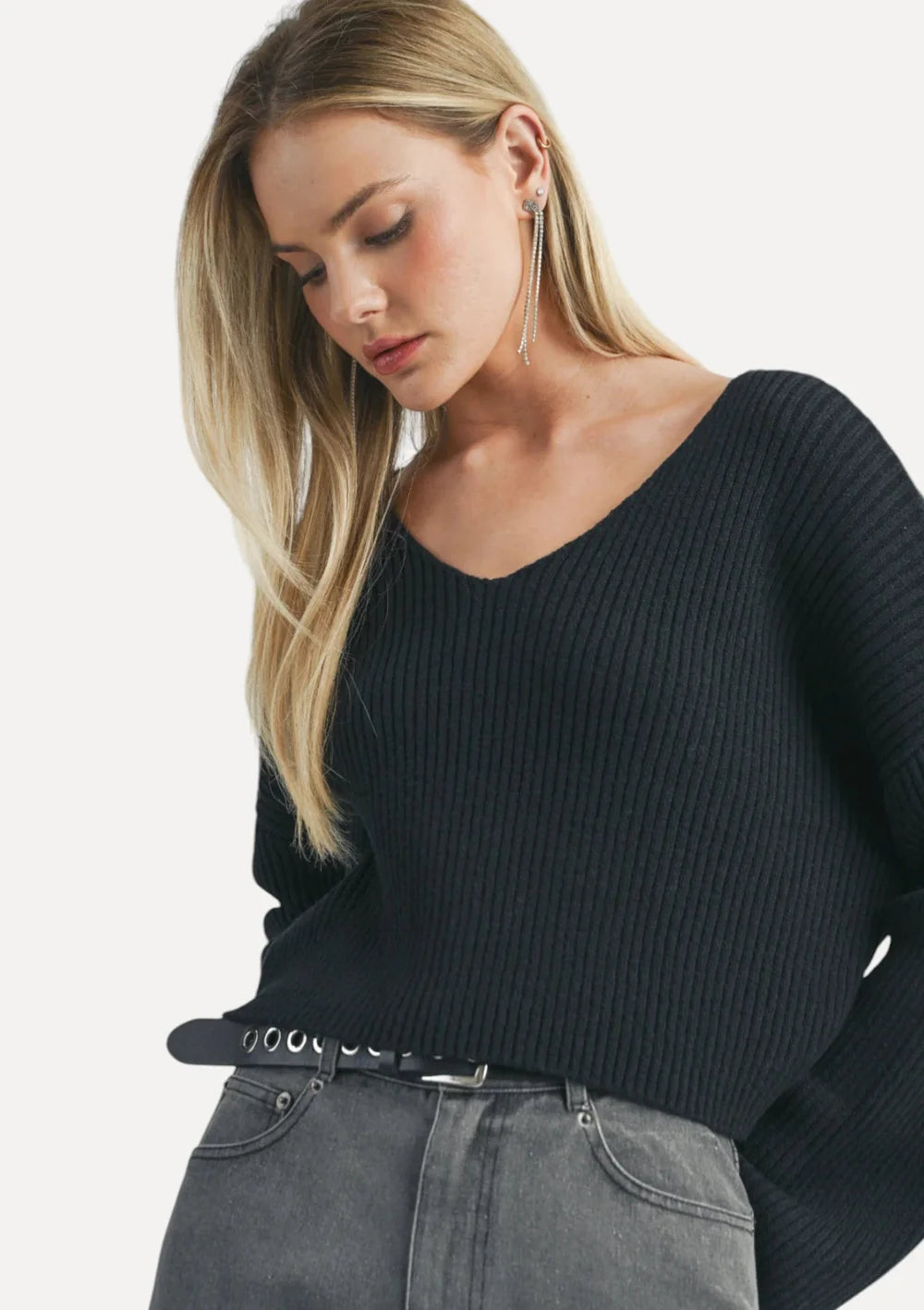 Julia V Neck Sweater