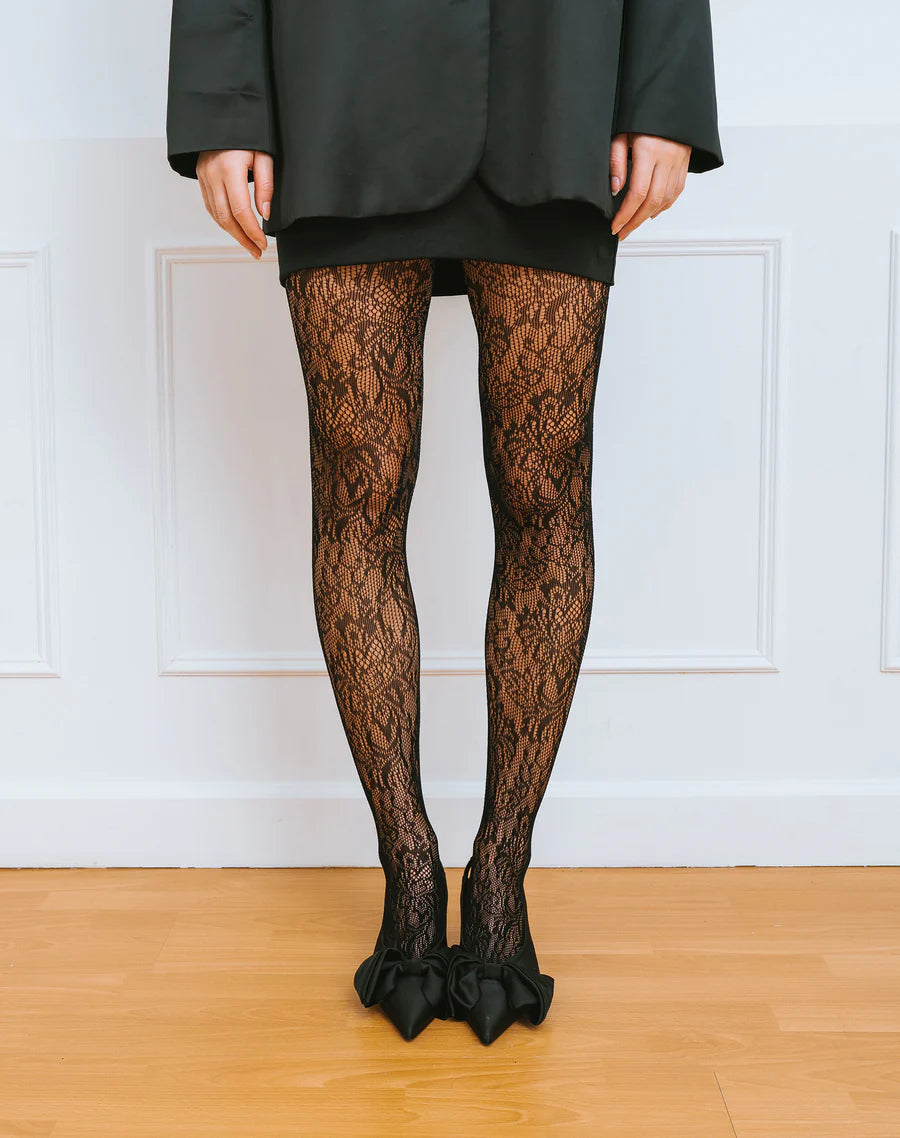 Lace Tights by Brunette The Label