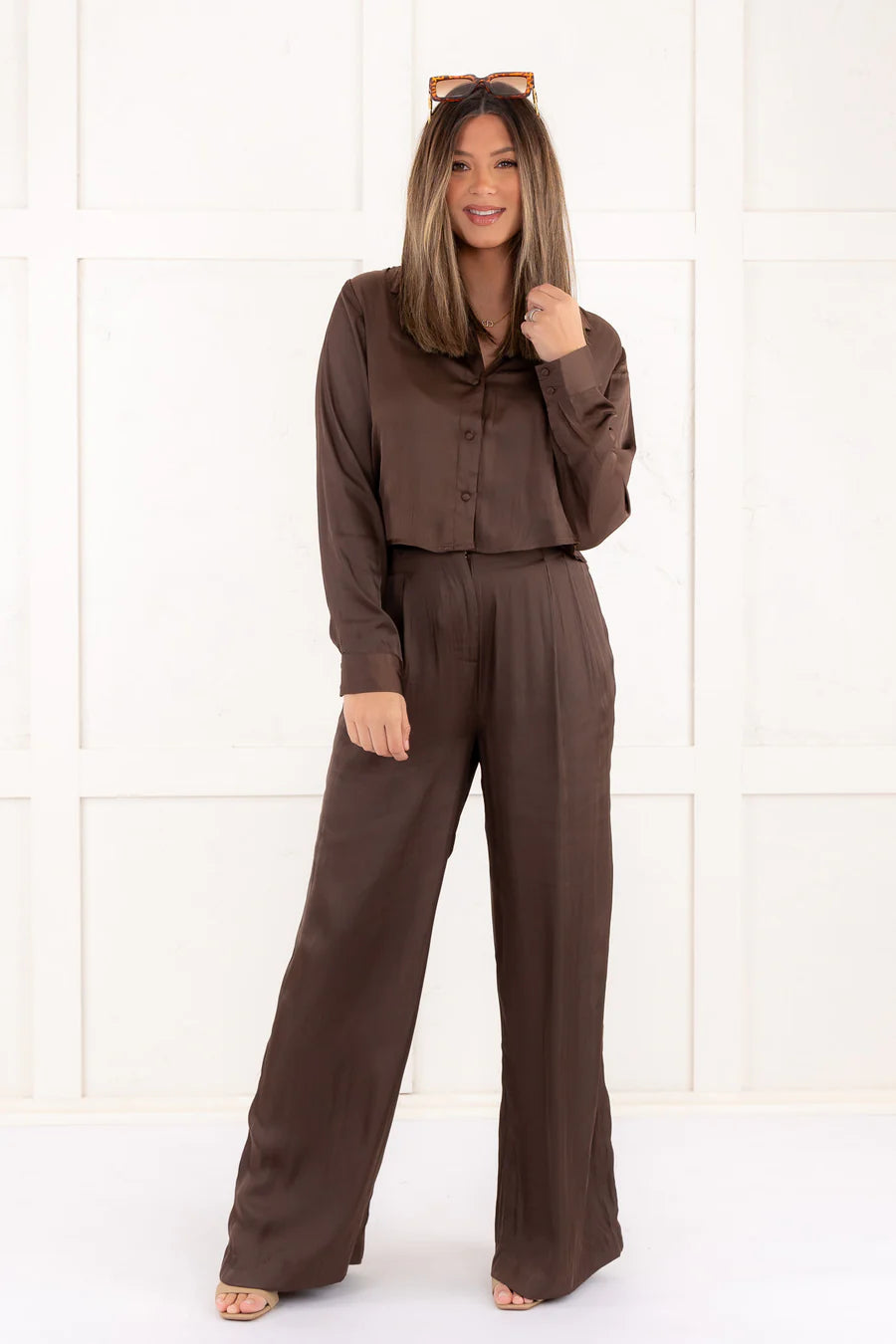 Lisse Wide Leg Pant