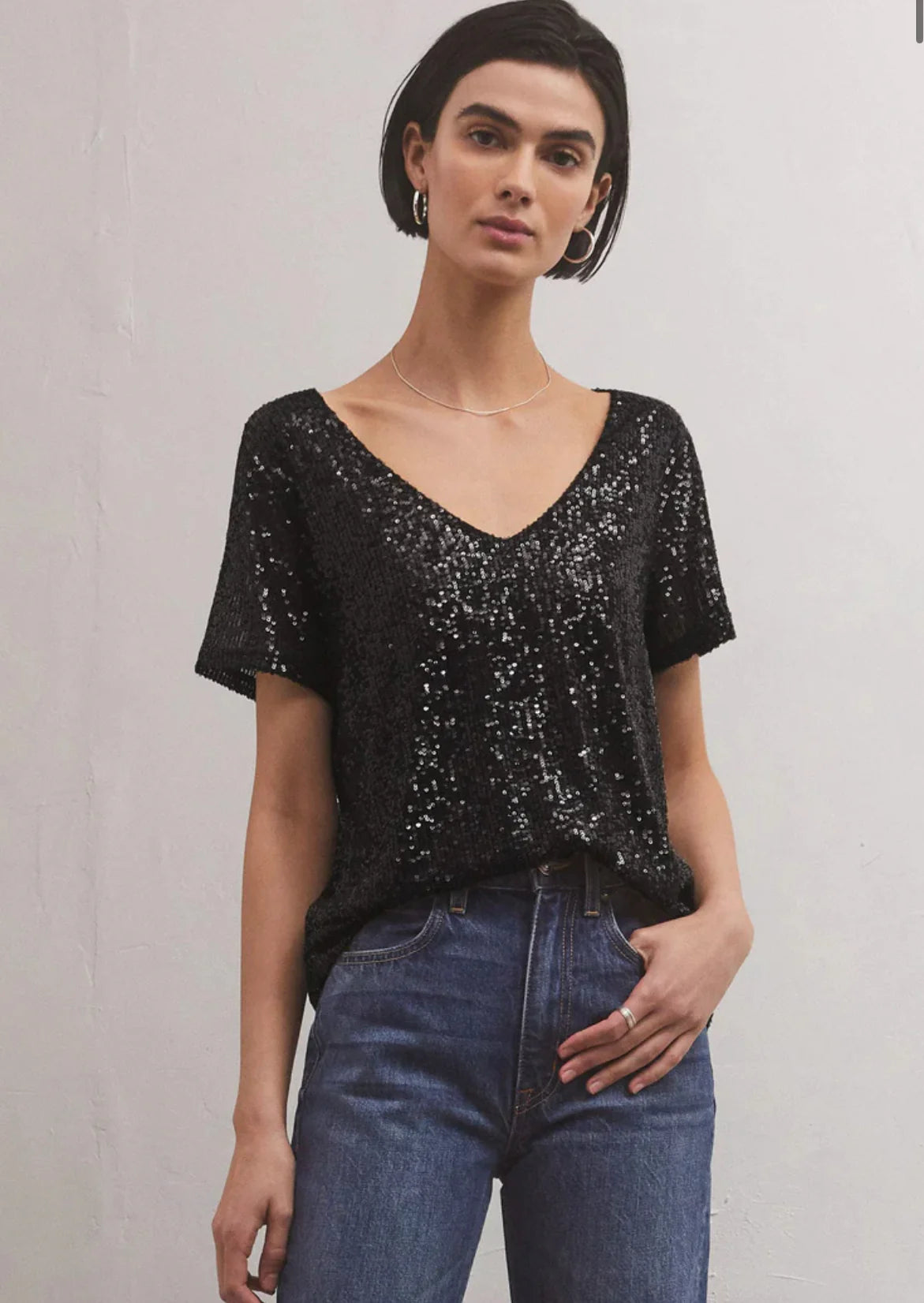 Marbella Sequin Top