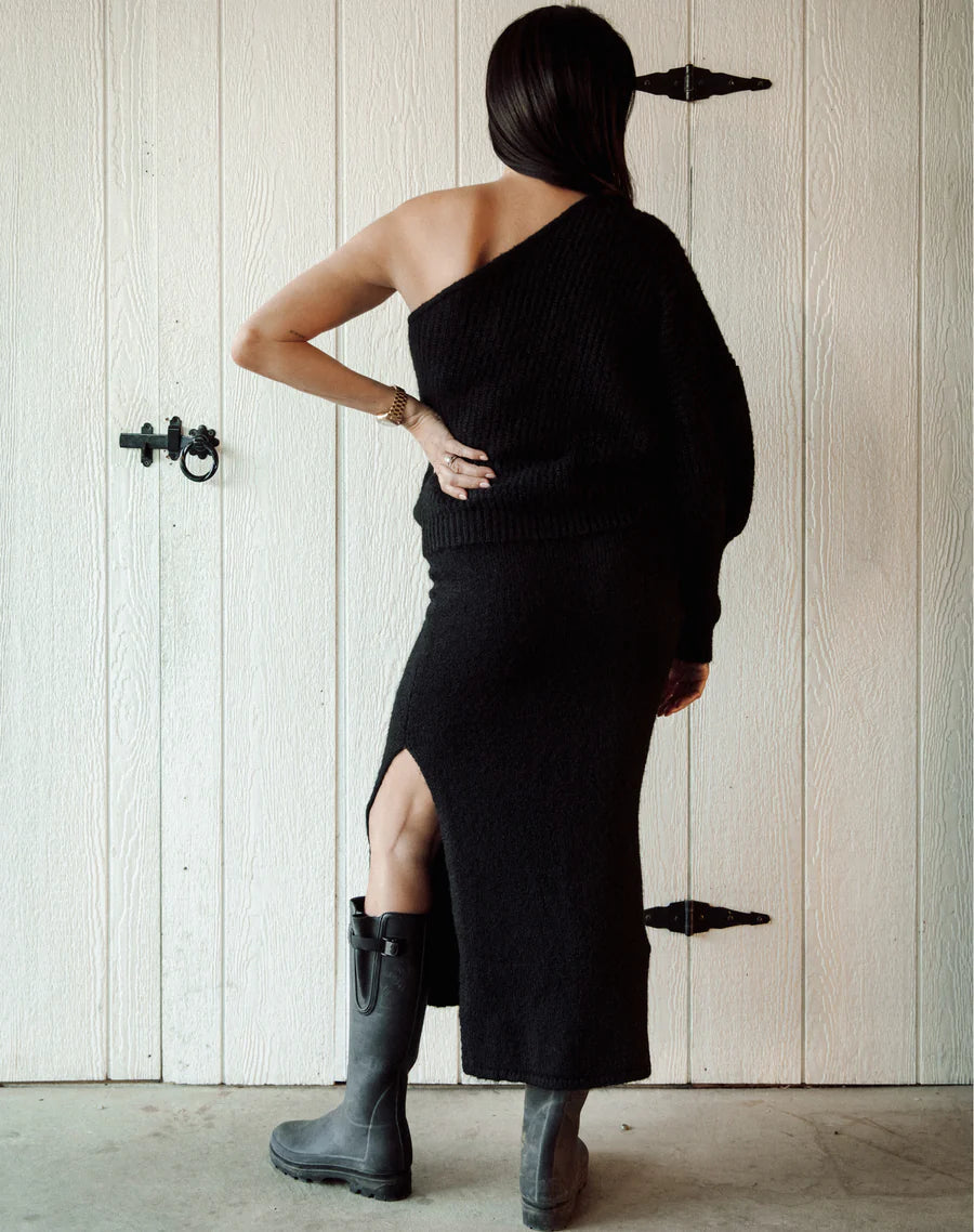 Victoria Midi Knit Skirt