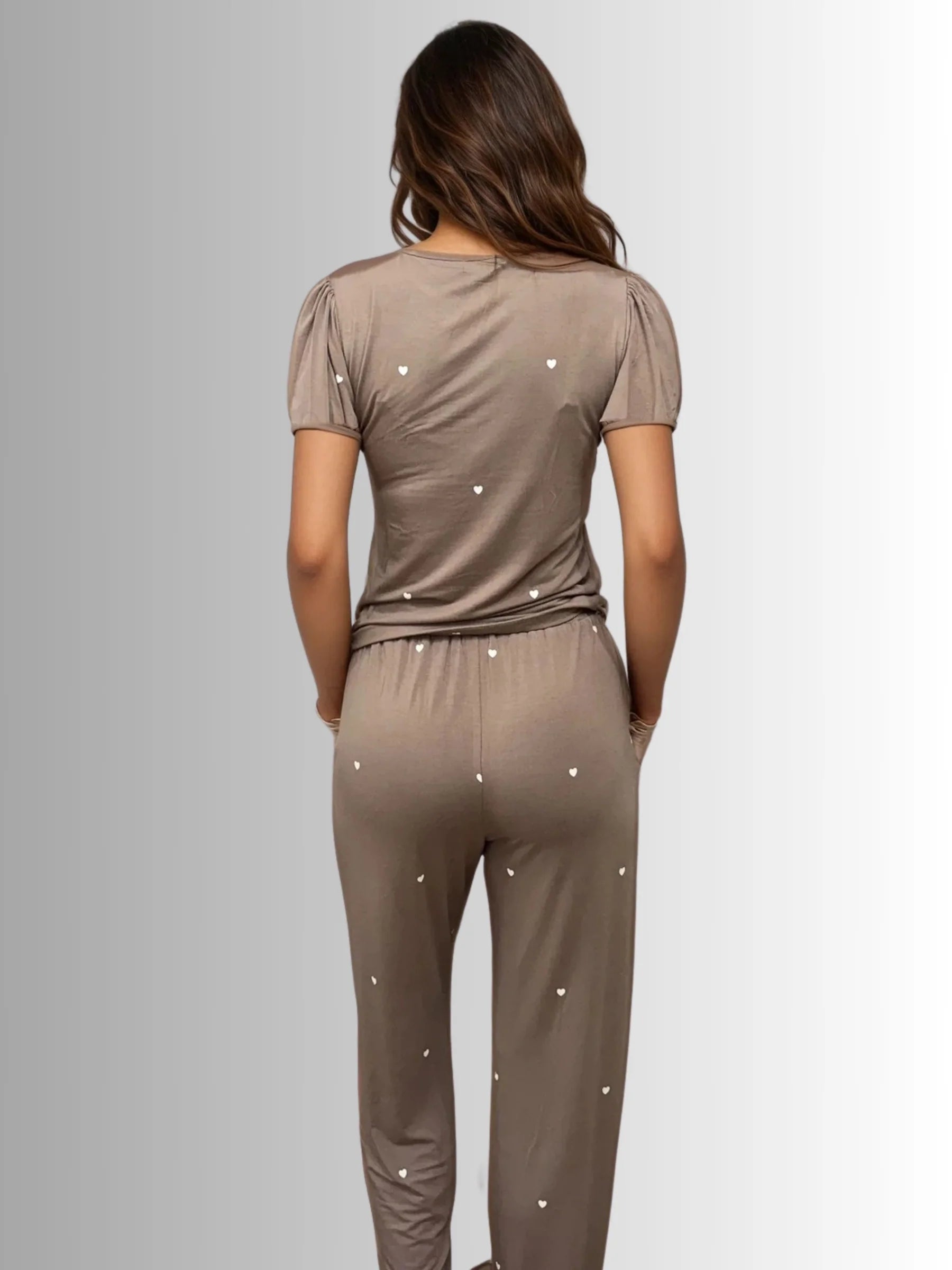 Heartfull Silky Pyjamas by PRIV