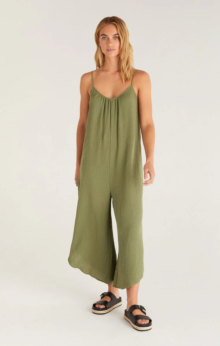 Flared Gauze Jumpsuit by Z Supply