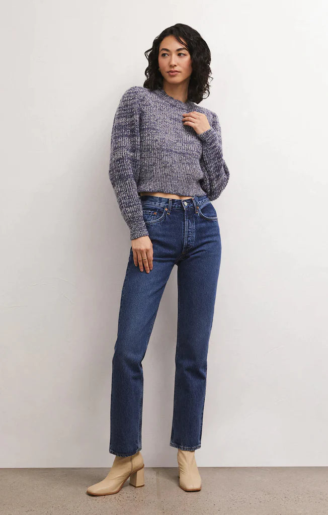 Polly Denim Look Sweater