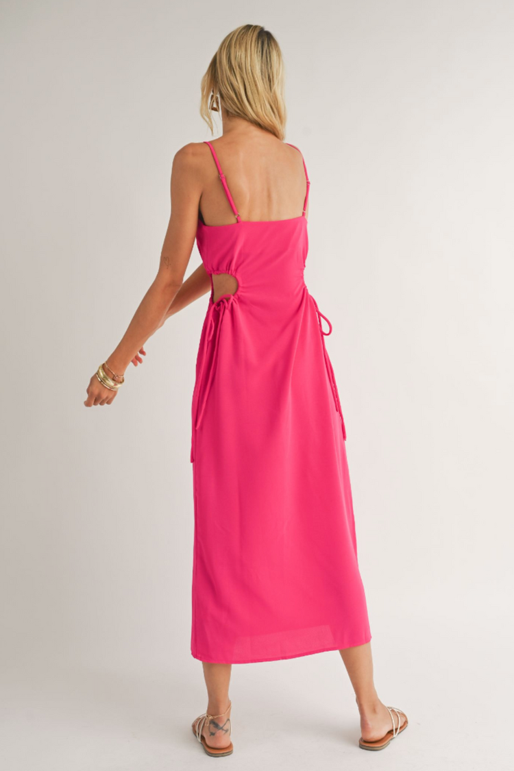 The Classics Side Cutout Maxi Dress