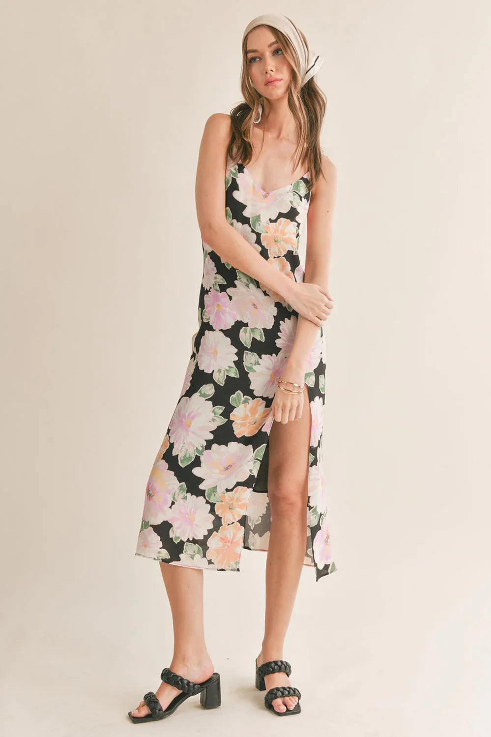 Meadows Slip Midi Dress