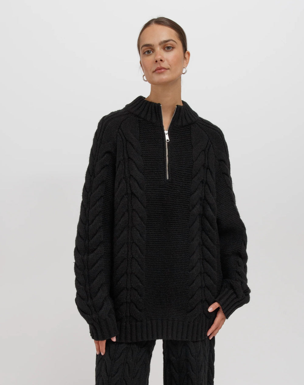 Sophie Knit Not Your Boyfriend's Half Zip