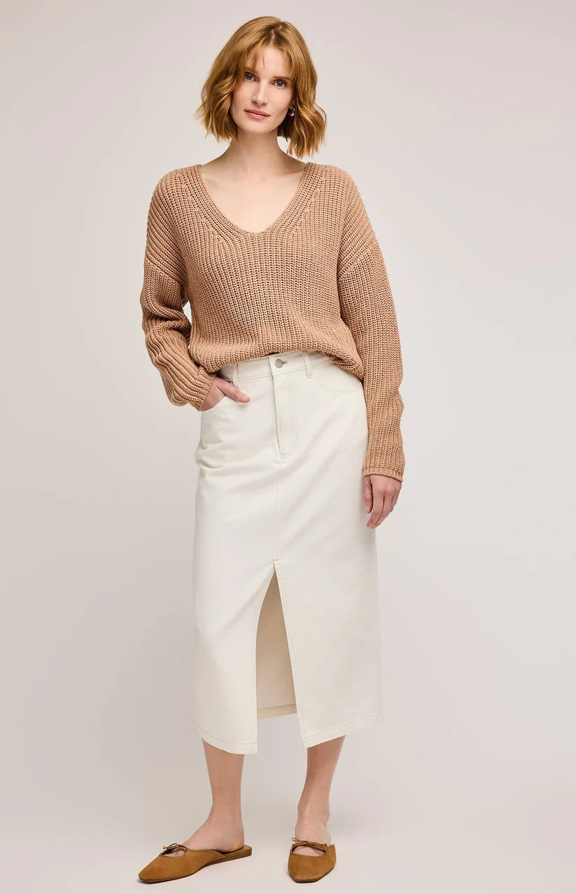 Spencer V-Neck Knit Sweater