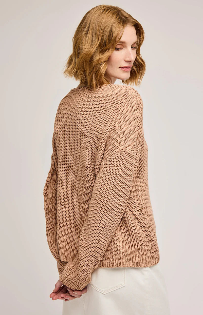 Spencer V-Neck Knit Sweater