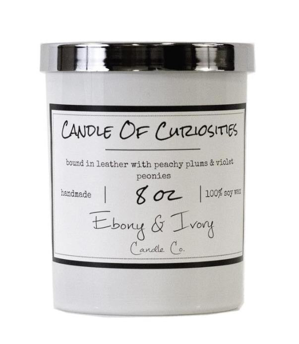 Ebony and Ivory Candles