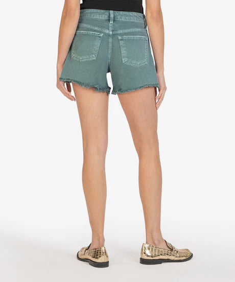 Jane High Rise Short with Fray Hem